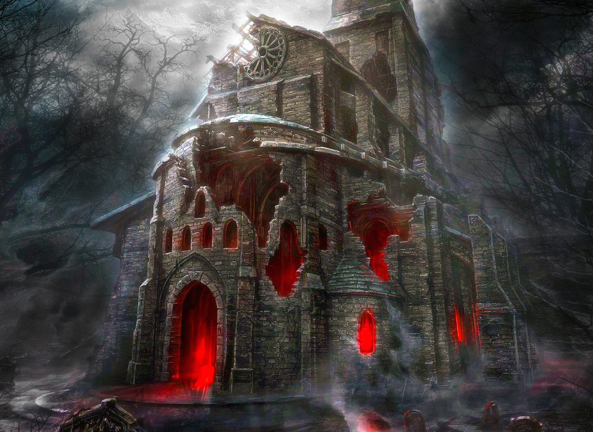 Spooky Castle Wallpaper | Free Castle Downloads