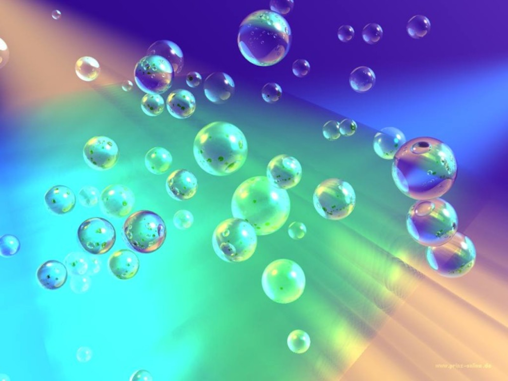 3D Bubbles Wallpaper-Free 3D Background Downloads