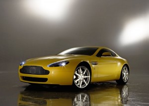 Aston Martin Vantage Yellow Wallpaper