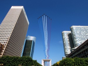 La Defense Bastille Day Celebration Paris France Wallpaper