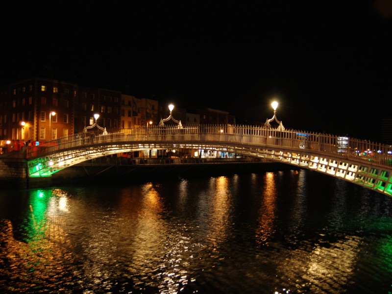 Ha’penny Bridge Dublin Ireland Wallpaper