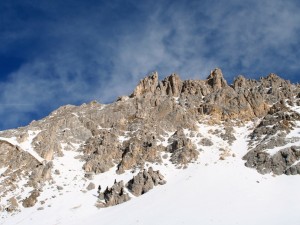 Snow Melting Mountain Wallpaper