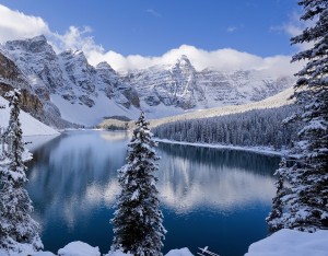 Snow Covered Mountains Wallpaper