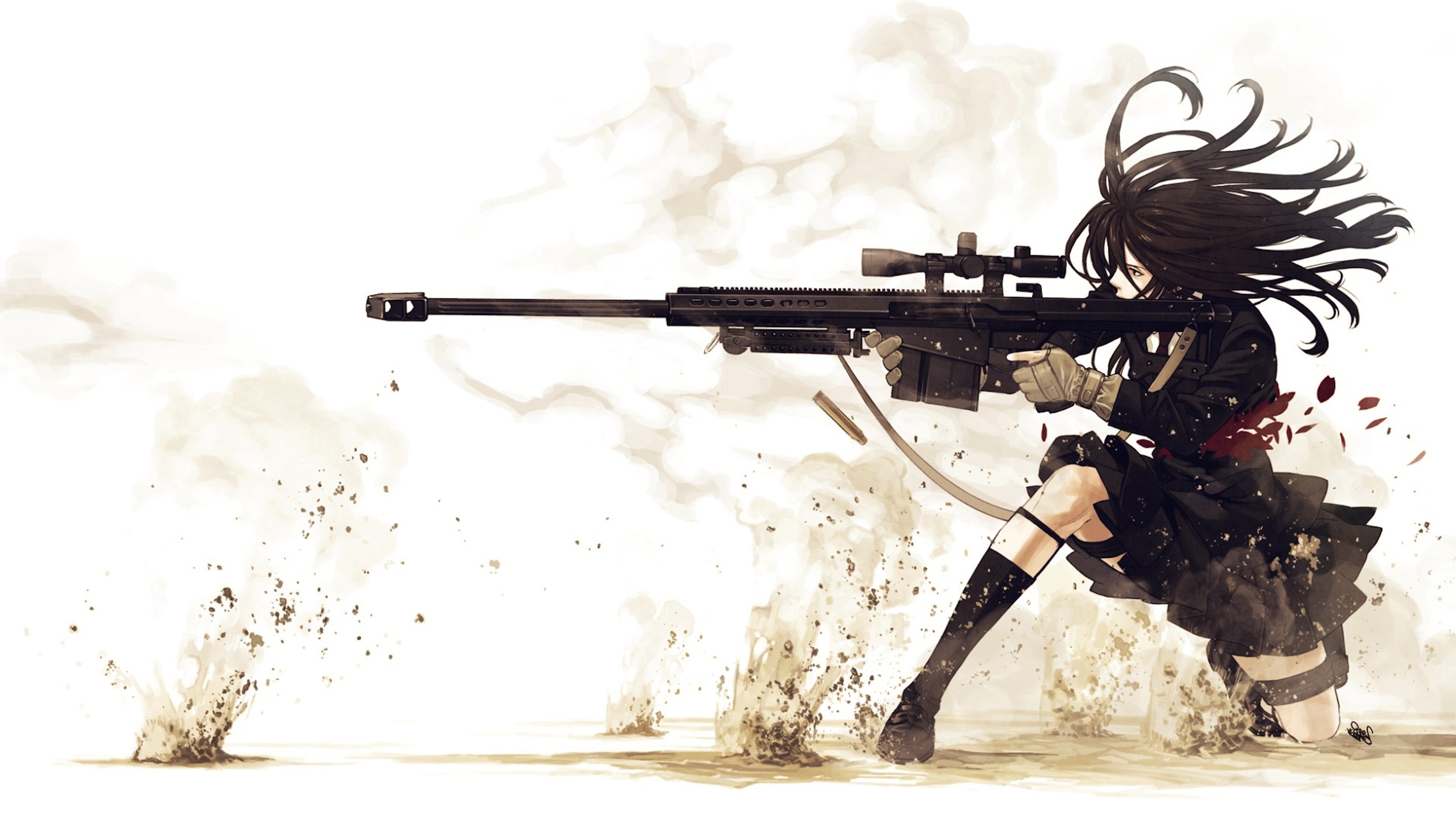 Anime Sniper Girl Wallpaper - Free HD Anime Downloads
