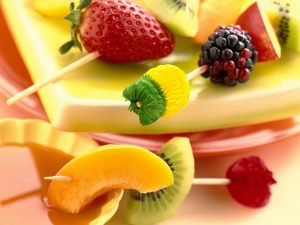 Fruit Skewer HD Wallpaper