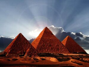 Egyptian Pyramids Wallpaper