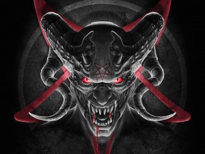 Evil Demon Wallpaper