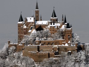 Hohenzollern Castle Winter Wallpaper