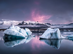 Glacier Lagoon Iceland Wallpaper