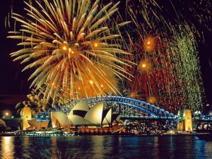 Sydney New Years Eve Fireworks Wallpaper