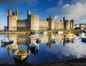 Caernarfon Castle-Wales Wallpaper