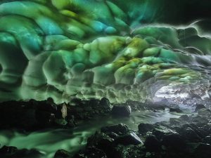 Kamchatka Ice Cave Wallpaper