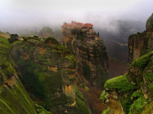 Meteora-Greece Monastery Wallpaper