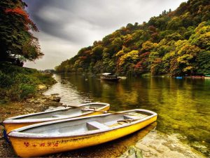 Autumn River Wallpaper