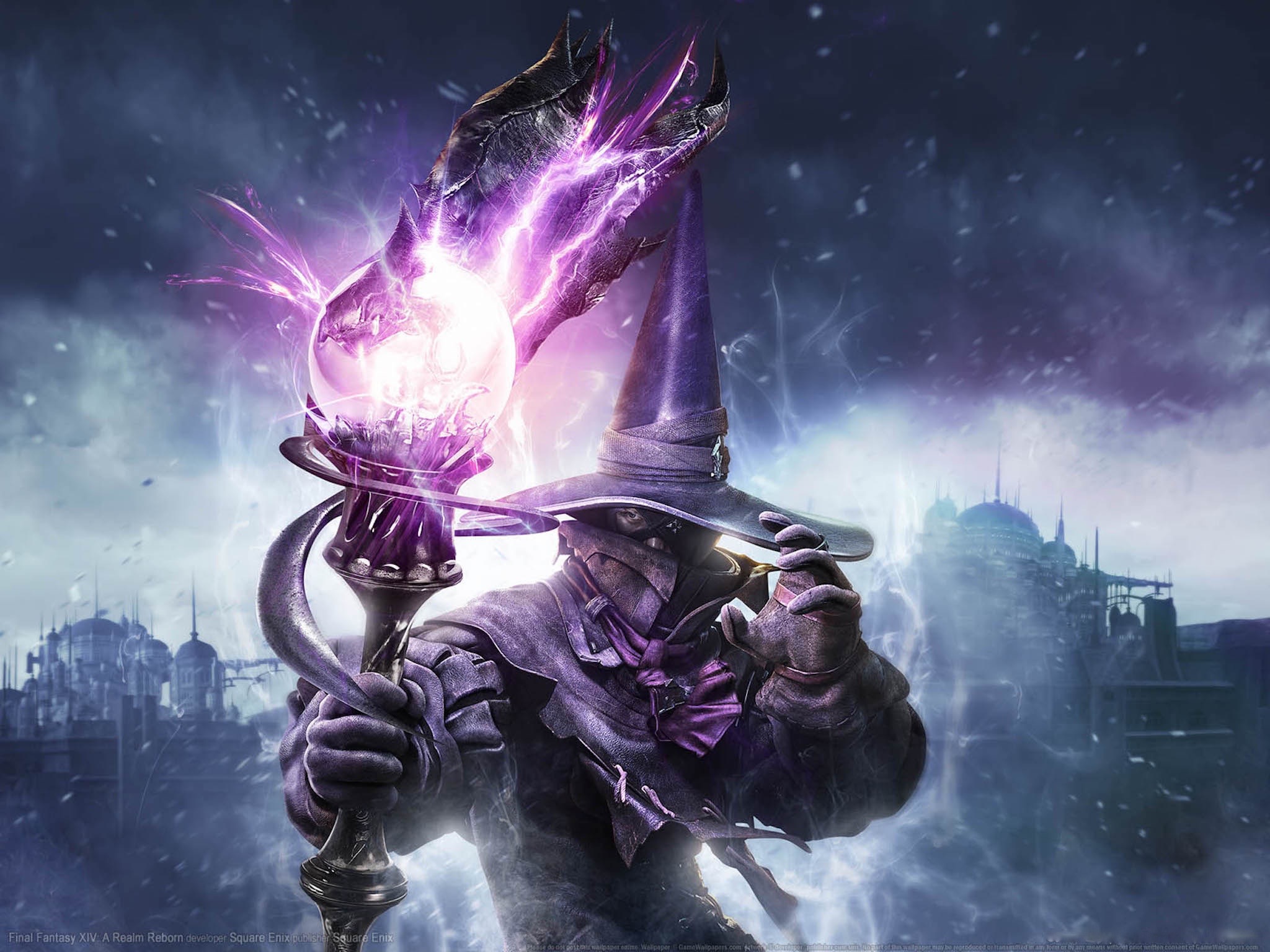 Ffxiv Arr Black Mage Wallpaper Free Ffxiv Arr Image